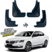Бризковики для Skoda Octavia A7 2013-2017   Бризковики для Skoda Octavia A7 2013-2017